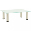 vidaXL 322759 TV Stand Frosted 40x35x17 cm Tempered Glass