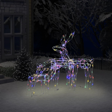 vidaXL 3 darabos rénszarvasos karácsonyi díszvilágítás 229 LED-del karácsonyi dekoráció