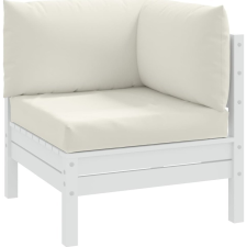 vidaXL 3 db melange krémszínű szövet raklappárna (4002654) lakástextília