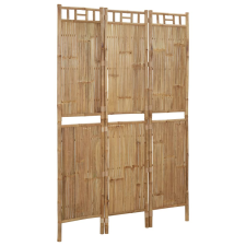 vidaXL 3 paneles bambusz térelválasztó 120 x 180 cm (341748) bútor