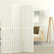 vidaXL 3-paneles fehér japán stílusú összecsukható paraván 120x170 cm bútor