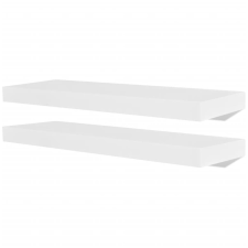 vidaXL 4 db fehér fali polc 60 cm (275997) bútor