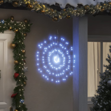 vidaXL 4 db karácsonyi hideg fehér csillagfény 140 db LED 17 cm karácsonyfa izzósor