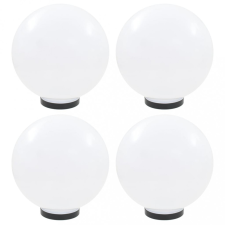 vidaXL 4 db LED gömblámpa 30 cm PMMA kültéri világítás