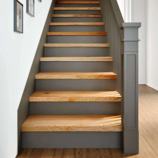 vidaXL 4 db tömör tölgyfa világosbarna lépcsőfokok 70x25x2 cm lakástextília