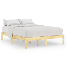 vidaXL 4FT Small Double tömör fa ágykeret 120 x 190 cm (809987) ágy és ágykellék