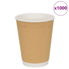 vidaXL 500 db barna papír kávéscsészék 12oz 300ml party kellék