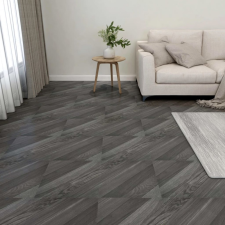 vidaXL 55 db szürke csíkos öntapadó PVC padlólap 5,11 m² dekorburkolat