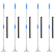vidaXL 5 db acél és gumi felmosók 55 x 119,5 cm takarító és háztartási eszköz