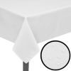 vidaXL 5 db asztalterítő 250 x 130 cm fehér
