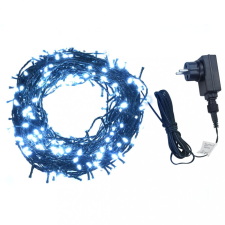 vidaXL 600 LED-es kültéri/beltéri fényfüzér IP44 60 m hideg fehér karácsonyfa izzósor