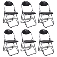 vidaXL 6 db összecsukható szék készlet bútor