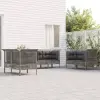 vidaXL 6 részes szürke polyrattan kerti ülőgarnitúra párnákkal (3187492)
