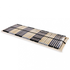 vidaXL 7 zónás, 42 léces ágyrács 80 x 200 cm ágy és ágykellék