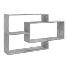 vidaXL 800328 Wall Shelves Concrete Grey 104x20x58,5 cm Chipboard (800328) bútor