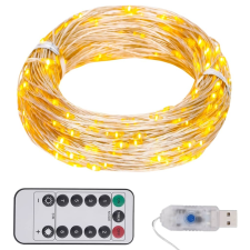vidaXL 8 funkciós meleg fehér fényű tündérfényfüzér 400 LED-del 40 m kültéri izzósor