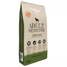 vidaXL „Adult Sensitive Lamb & Rice” prémium száraz kutyatáp 15 kg kutyaeledel