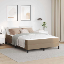 vidaXL Ágy Egyéb Cappuccino 140 x 190 cm Műbőr ágy és ágykellék