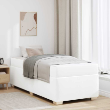 vidaXL Ágykeret Egyéb Fehér 100 x 200 cm Műbőr ágy és ágykellék