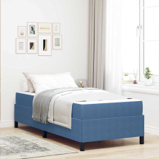 vidaXL Ágykeret Egyéb Kék 90 x 200 cm Bársony anyag ágy és ágykellék
