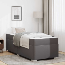 vidaXL Ágykeret Egyéb Szürke 80 x 200 cm Műbőr ágy és ágykellék