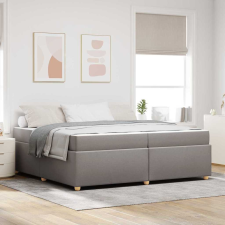 vidaXL Ágykeret Egyéb Tópszínű 200 x 200 cm szövet ágy és ágykellék