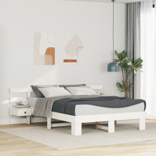 vidaXL Ágykeret fiókkal Fehér 150 x 200 cm faszínű ágy és ágykellék