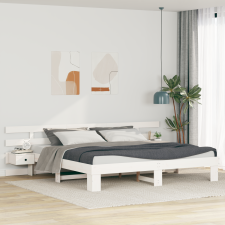 vidaXL Ágykeret fiókkal Fehér 180 x 200 cm faszínű ágy és ágykellék