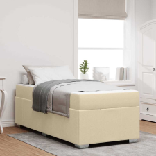 vidaXL Ágykeret Krém 80 x 200 cm szövet ágy és ágykellék