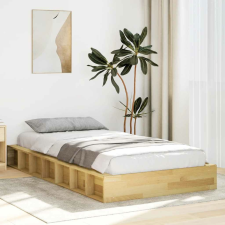 vidaXL ágykeret matrac nélkül 100x200 cm tömör fa tölgyfa ágy és ágykellék