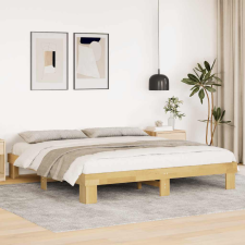 vidaXL ágykeret matrac nélkül 180x200 cm tömör fa tölgyfa ágy és ágykellék