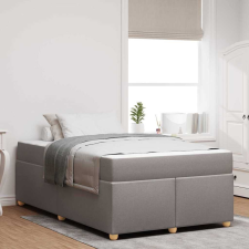vidaXL Ágykeret matracmal Tópszínű 120 x 200 cm szövet ágy és ágykellék