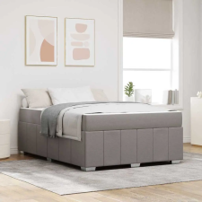 vidaXL Ágykeret matracmal Tópszínű 160 x 200 cm szövet ágy és ágykellék