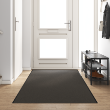 vidaXL Ajtószőnyeg Téglalap Antracit 120x400 cm lakástextília