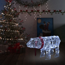vidaXL Akril medve világító karácsonyi dekoráció 45 LED-del 71x20x38cm karácsonyi dekoráció
