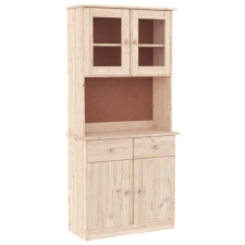 vidaXL ALTA tömör fenyőfa magasszekrény 77 x 35 x 165 cm (3187773) bútor