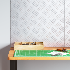 vidaXL Alumínium ellenálló lapok 4 db Csúszásmentes 50x25 cm építőanyag