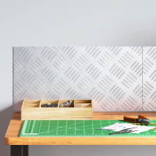 vidaXL Alumínium Pántok 2 db Csúszásmentes 50x25 cm építőanyag