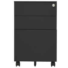 vidaXL antacitszürke acél mobil iratszekrény 39 x 45 x 60 cm (335981) bútor