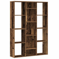 vidaXL antik fa forgácslap térelválasztó/könyvszekrény 100x24x140 cm (855842) bútor