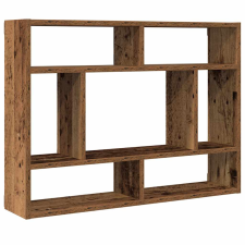 vidaXL antik fa szerelt fa fali polc 75x16x55 cm (862045) bútor