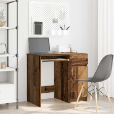 vidaXL antik fa szerelt fa íróasztal 86x49x76 cm íróasztal