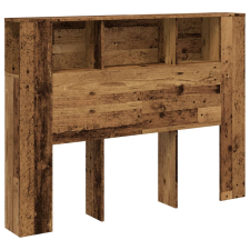vidaXL antik fa színű szerelt fa áthidalószekrény 140x18,5x102,5 cm (856880) bútor
