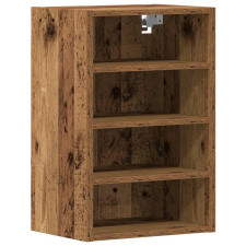 vidaXL antik fa színű szerelt fa függőszekrény 40x29,5x60 cm (854182) bútor