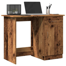 vidaXL antik fa színű szerelt fa íróasztal 100 x 50 x 76 cm íróasztal
