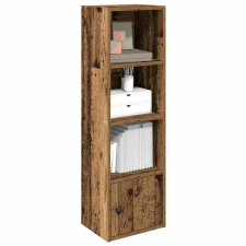 vidaXL antik fa színű szerelt fa könyvespolc 31x24x102 cm bútor