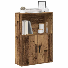 vidaXL antik fa színű szerelt fa könyvespolc 60x24x85 cm bútor