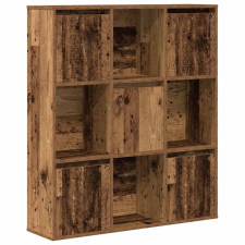 vidaXL antik fa színű szerelt fa könyvespolc 89x24x101,5 cm (860407) bútor