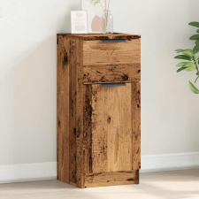 vidaXL antik fa színű szerelt fa tálalószekrény 30 x 30 x 70 cm bútor