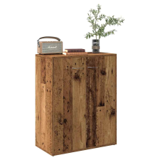 vidaXL antik fa színű szerelt fa tálalószekrény 60x30x75 cm bútor